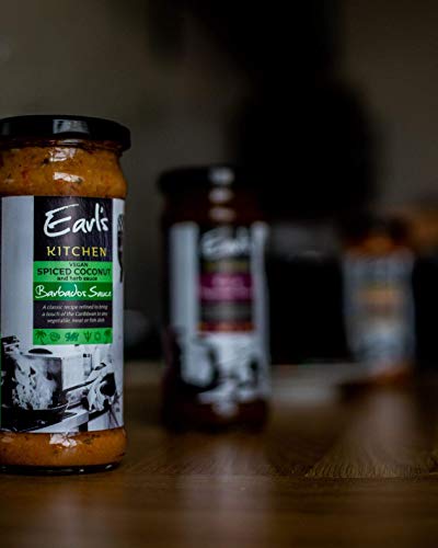 Earl's Kitchen Caribbean Gekruide Kokos Met Kruid Barbados Veganistische Kooksaus, Milde Kokos En Kruidensaus Voor Thuis… - Afbeelding 3