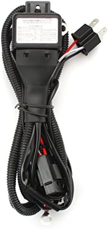 H4 Bi-Xenon (High/Low) HID Xenon Conversion Replacement Wiring Harness - Fits H4, 9003, HB2 HID Kits