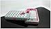 DELUXE Chevron Wave Hybrid Rubber Silicone Cover Case For iPhone 5 5S, Chevron Wave Print Hard Soft High Impact Hybrid Armor Case Combo for iPhone 5 5S, Hybrid 3 PIECE ZEBRA HARD PROTECT CASE COVER SKIN FOR iPhone 5 5S (Gary+ Pink)