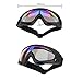 YOSHIKO Dust Mask 4Pack -Include 2 Dustproof Mask 2 Pack Safety Glasses, 100% UV Eye Protection Tinted Glasses with PM2.5 Dust Mask Air Filter