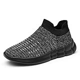 TIOSEBON Men's Fashion Sneakers Slip on Laceless