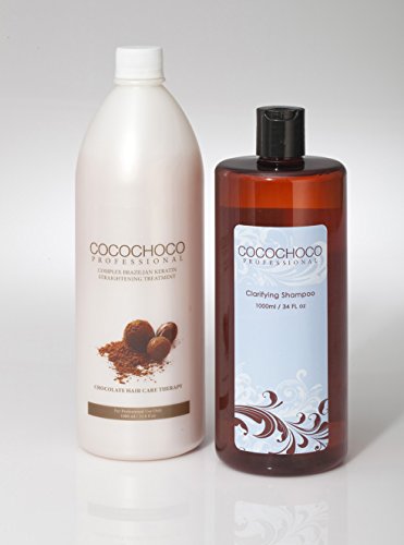 COCOCHOCO Pure  Complex Brazilian Keratin Hair Treatment 34oz  Clarifying Shampoo 34oz  1000ml