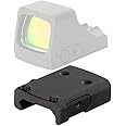 Picatinny Red Dot Sight Mount Plate Adapter are Applicable to RMSc Footprint Holosun 407K 507K and Crimson Trace red dot CTS-