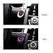 Thenice for 10th Gen Honda Civic Start/Stop Push Button Cover Ring, Anodized Aluminum Keyless Car Engine Power Control Trims for Civic 2016 2017 2018 2019(Blue)