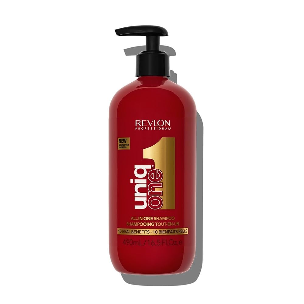 Revlon Professional REVLON PROFESSIONAL UNIQONE ALL IN ONE SHAMPOO, Moisturizing Shampoo, Shampoo For Damaged Hair 490ml