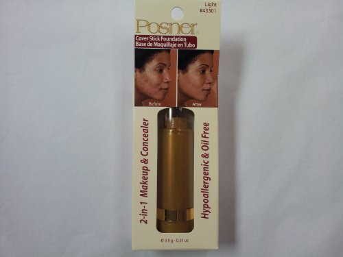 Posner Cover Stick Foundation Light 0.35 oz
