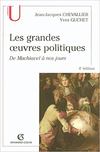 Amazon Fr Les Grandes Oeuvres Politiques De Machiavel A Nos Jours Chevallier Jean Jacques Livres