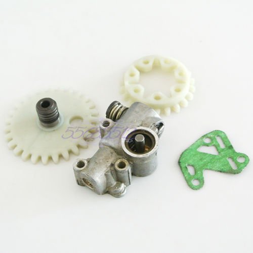 shuihuo Oil Pump Oiler Worm Gear Spur Wheel Fit STIHL MS380 MS381 038 038AV SUPER MAGNUM