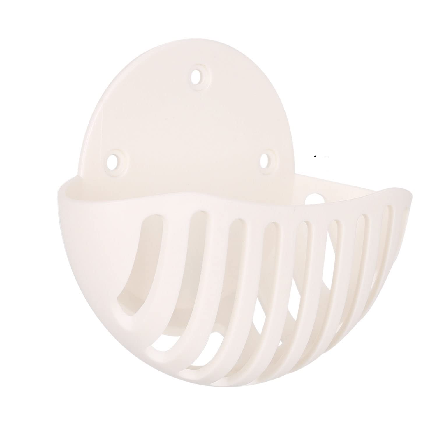 Aokicase For Google Home Mini Wall Mount Holder ABS Stand, Smart Home Speaker Accessory Rack, Space Saving for Kitchen, Bathroom and Bedroom (Google Home Mini, White) XQC-A313