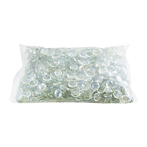 Clear Marbles Pebbles For Vases 5 LB 500 600 Stones Flat Bottom Round