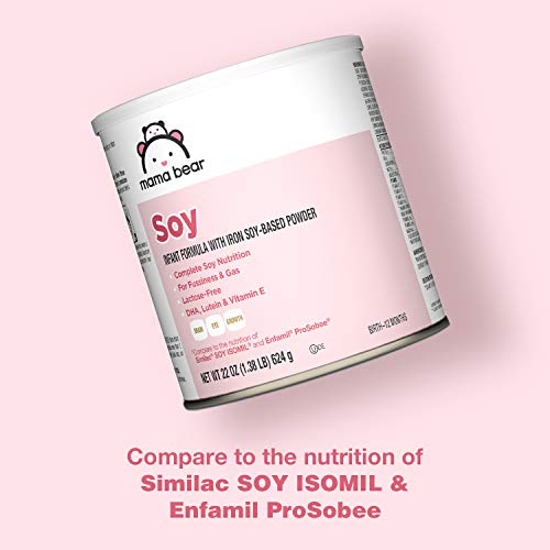 Mama Bear SoyBased Powder Infant Formula with Iron, for Fussiness