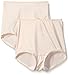 Hanes womens Light Control Mhh051 2-pack shapewear briefs, Beige, Large US