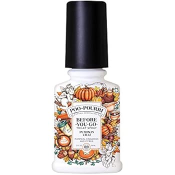 Poo-Pourri Before-You-Go Toilet Spray, Pumpkin Chai Scent, 2 oz