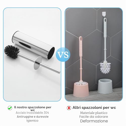 bgl 304 Stainless Steel Round Toilet Brush Holder