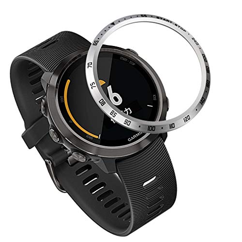 Abanen for Forerunner 645/Vivoactive Music Watch Bezel,Stainless