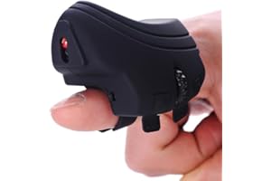 Mini Finger Mouse,Bluetooth Finger Ring Mouse Rechargeable Handheld Pocket Ring Mice Ergonomic Portable Wearable Optical Smal