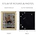 Langdon House 8x10 Picture Frames (Gold, 3 Pack), Contemporary Glam Photo Frames 8 x 10, Wall Mount or Table Top, Celebration Collection