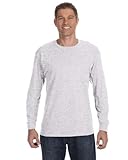 Jerzees mens 5.6 oz 50/50 Heavyweight Blend Long-Sleeve T-Shirt (29L)