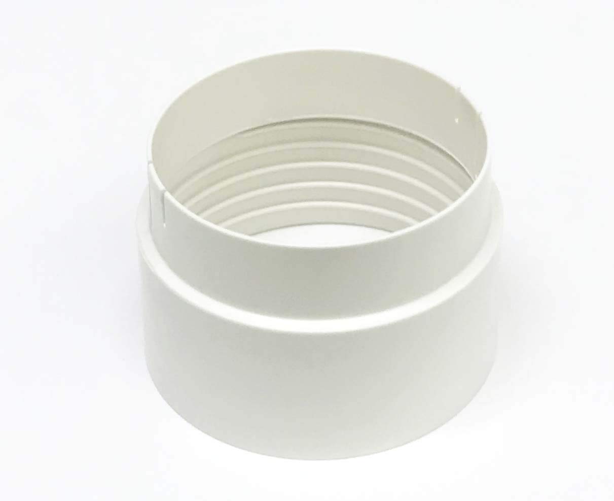 OEM Delonghi Air Conditioner AC Straight Exhaust Hose Adapter Shipped With PACAN280HG, PACAN135ESW, PACAN125ES, PACAN140HPEWC