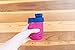 JarJackets Wide-Mouth Silicone Mason Jar Sport Top Lid - Package of 3 (Midnight)