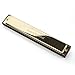 Harmonica, InnerSound Standard Diatonic Harmonica 24 Holes Blues Harp with Case, Key of C, for Blues Rock Country Folk Jazz (24 holes black)