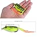 Goture Topwater Frog Lures Fishing Soft Bait Kit Crankbait with Gift Packaging for Snakehead Bass 9 Pieces