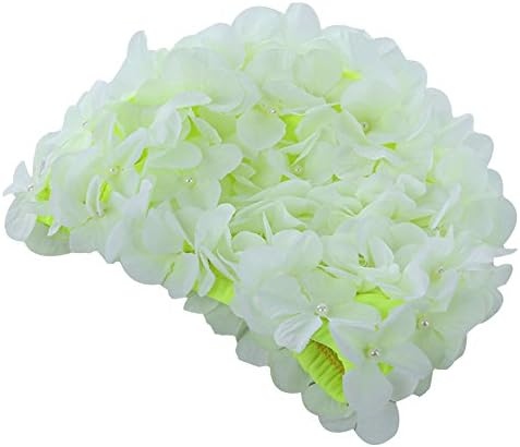 Etopsell Swim cap Floral Petal Retro Style Bathing Caps for Women