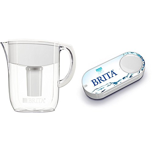 Brita 10 Cup Everyday Water Pitcher with 1 Filter White BPA Free Kitchen & Dining triedcustoms