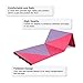 Giantex 4'x10'x2 Thick Folding Panel Gymnastics Mat Gym Fitness Pink