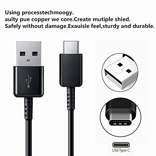 image for CovertSafe Adaptive Fast Wall Charger Adapter with USB Type C to A Cab