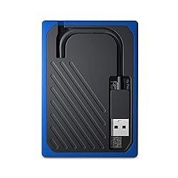 WD 500GB My Passport Go SSD Cobalt Portable