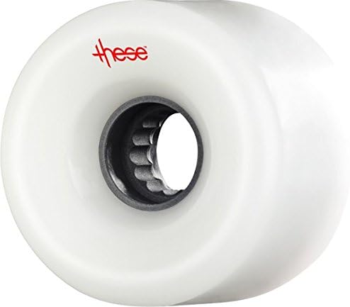 These ATF Centerset 317 69mm 80a White/Black Wheels (Set Of 4)