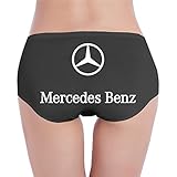 AGOGO Womens Mercedes Benz Logo Underwear Panties Bikini Briefs Black