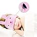 Children Headphone, Kids Music Headphone Headband, Comfortable Volume-Limited Soft Fleece Baby Headphone - (Pink Rabbit)