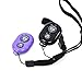 Bestshoot Camera Shutter Remote Control， with Bluetooth Wireless Technology - Set of 2 Capture Pictures/Video 30 ft Compatible with iPhone/Android Samsung HTC .Smartphone Wrist Strap (Black & Purple)