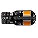 10-Pack T10 194 168 168 2825 Extremely Bright Amber/Yellow 200Lums Canbus Error Free 12V LED Light,8-SMD 5730 Chipsets Car Replacement Bulb For Map Dome Courtesy License Plate Side Marker Light