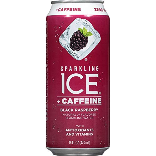 Sparkling Ice + Caffeine Naturally Flavored Sparkling Water with Zero
