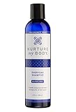 Everyday Shampoo by Nurture My Body | Fragrance Free, All-Natural, Handcrafted with Certified Organic Ingredients | 8oz