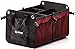 EVSTEN Car Trunk Organizer - Resizable, Collapsible Cargo Storage for Auto, SUV, Truck - Heavy Duty Car Storage Container, Box, Anti-Slide with straps
