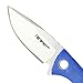 TONIFE HKT2018 Mini EDC Full Tang Fixed Blade Neck Knife w/Kydex (HKT2018BU)