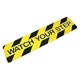 Heskins WATC624"Watch Your Step" Printed Anti Slip Tape, 6" x 24"