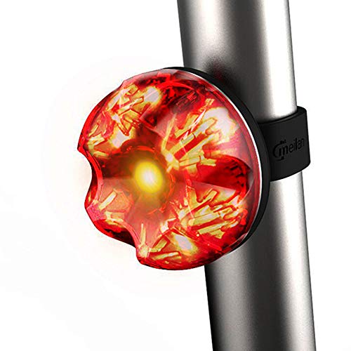 Meilan S1 USB Bike taillight Mini 7LED 80Lm 350mAh 7 Modes Rechargeable Bike safelight Breaking Light with G-Sensor
