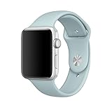 Zyra Sport Band for Apple Watch 38mm S/M, Soft Silicone Strap Replacement iWatch Bands for Apple Watch Sport, Series 2, Series 1 Turquoise