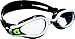 Aqua Sphere Kaiman Exo Swimming Goggles with Clear Lens, White/Black