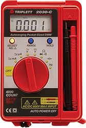 Triplett Pocket-Sized CAT II 4000 Count Digital