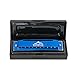 EastRock Blues Harmonica Mouth Organ 10 Hole C Key with Case, Diatonic Harmonica for Professional Player, Beginner, Students gifts, Adult, Friends, Gift Blue