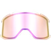 ZERO TECH BASE Outlet Compatible Replacement Lens for Smith Squad Snow Goggles Mirror type
