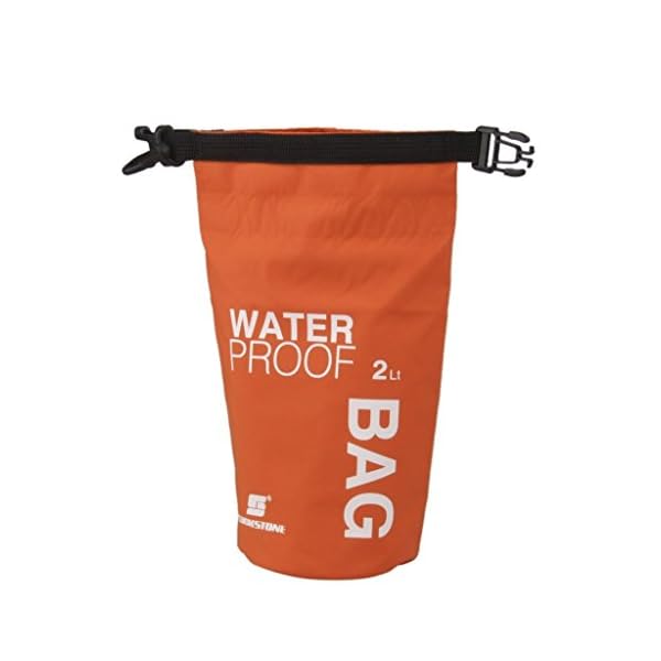 WINGONEER-Waterproof-Bag-Waterproof-Case-for-Swimming-Surfing-Fishing-Boating-Skiing-Camping-and-Other-Outdoor-Sports-Protest-Your-Personal-Item-Against-Water-Rain-Snow-and-Sweat-2L-Orange