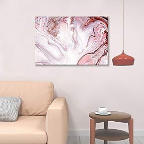 Canvas Wall Art Beautiful Stone Features Painting Artwork for Home Prints Framed - 12x18 inches