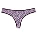 UWOCEKA Sexy Underwear,Variety of Women Cotton T-Back Thong Lace Panties(12PCS,2XL)